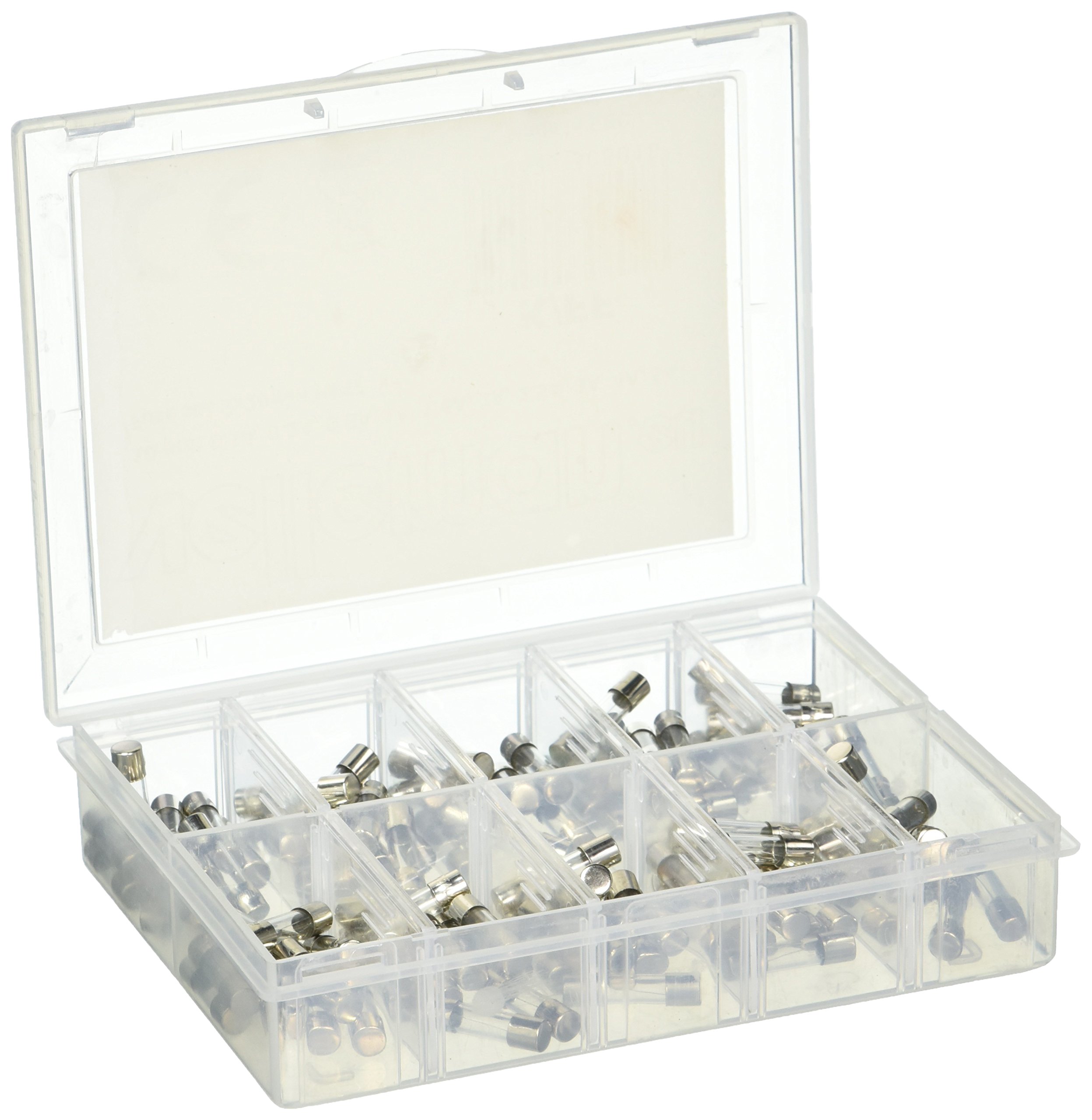 Amazon | Velleman K/FF Fuse Set 100Pcs., 5 X 20mm Fast: 0.1A, 0.2A